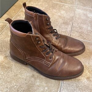 Men's Leather Dress Boots Combat size 9.5